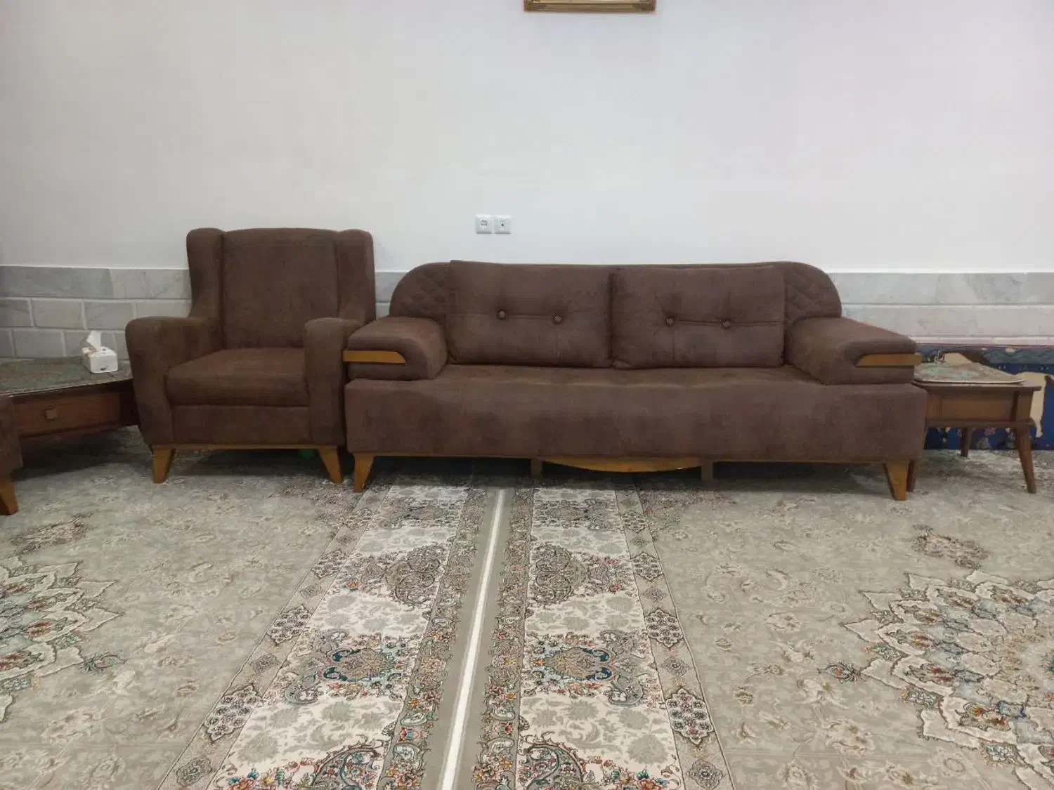 مبل راحتی با روکش نانو کار تهران|مبلمان خانگی و میز عسلی|تربتحیدریه, شهرک ولیعصر|دیوار