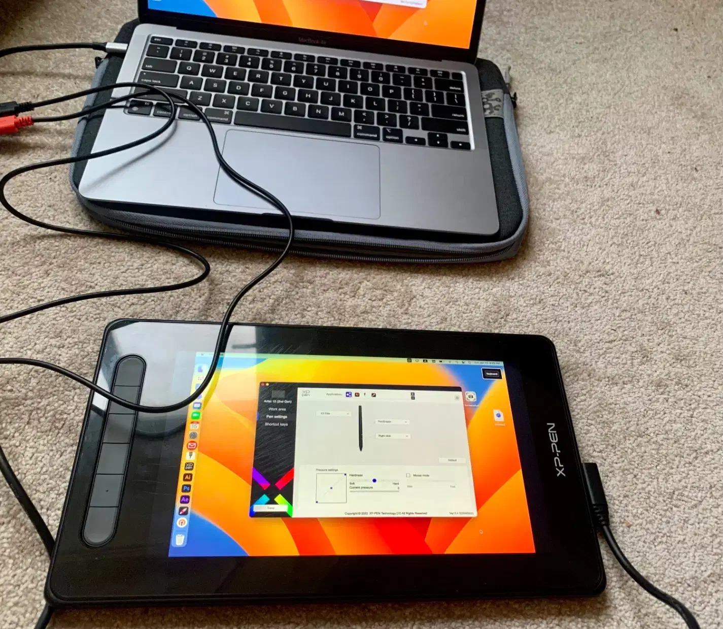 تبلت قلم نوری ایکس پی پن xp pen 10|تبلت|بابلسر, |دیوار