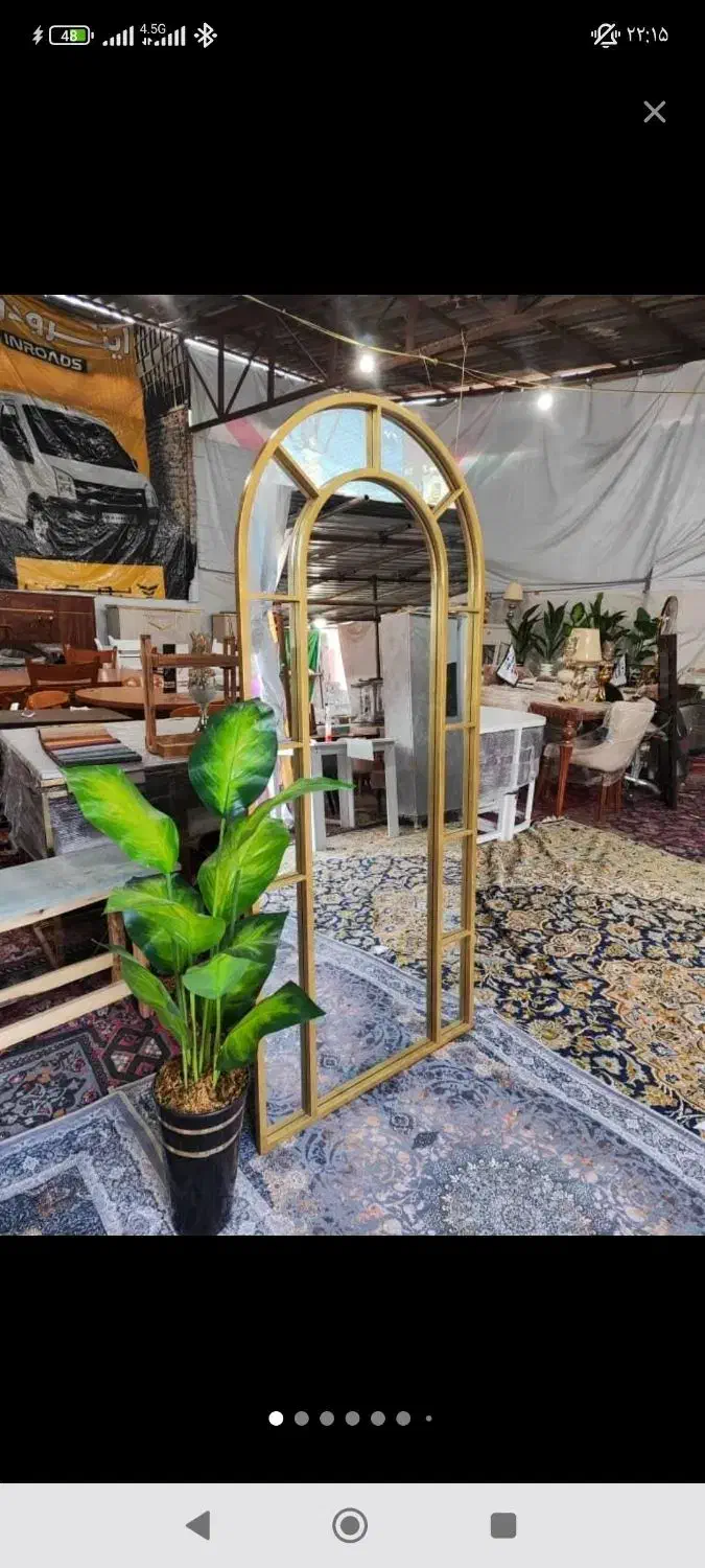 آینه قدی . دفرمه . نئون . نورپردازی|مبلمان خانگی و میز عسلی|کازرون, |دیوار