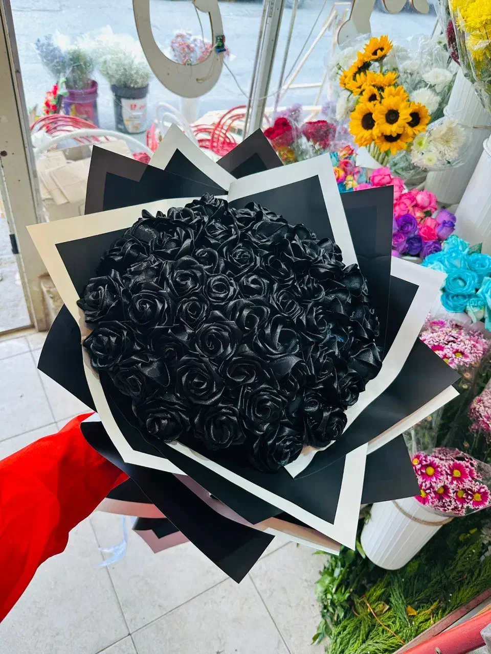 گل های مصنوعی زیبا|گل مصنوعی|بجنورد, |دیوار