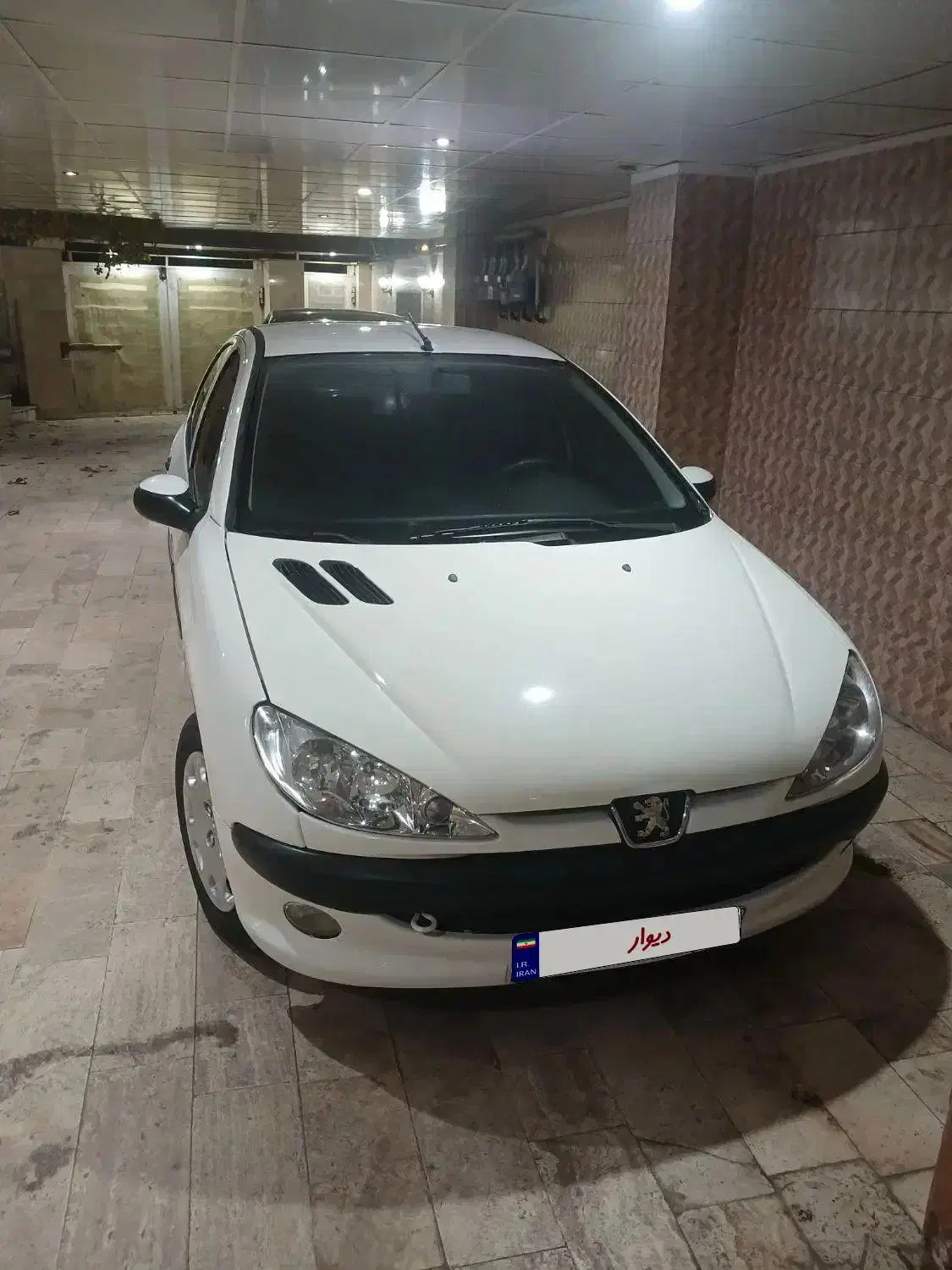 206 تیپ5 سفید94|خودرو سواری و وانت|کرج, اتحاد|دیوار