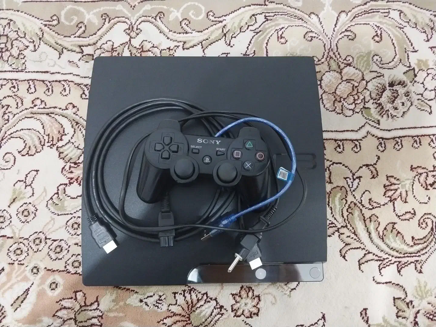 ps3 slim 500gb|کنسول، بازی ویدئویی و آنلاین|نجف‌آباد, فاز ۲ شهرک آزادگان|دیوار