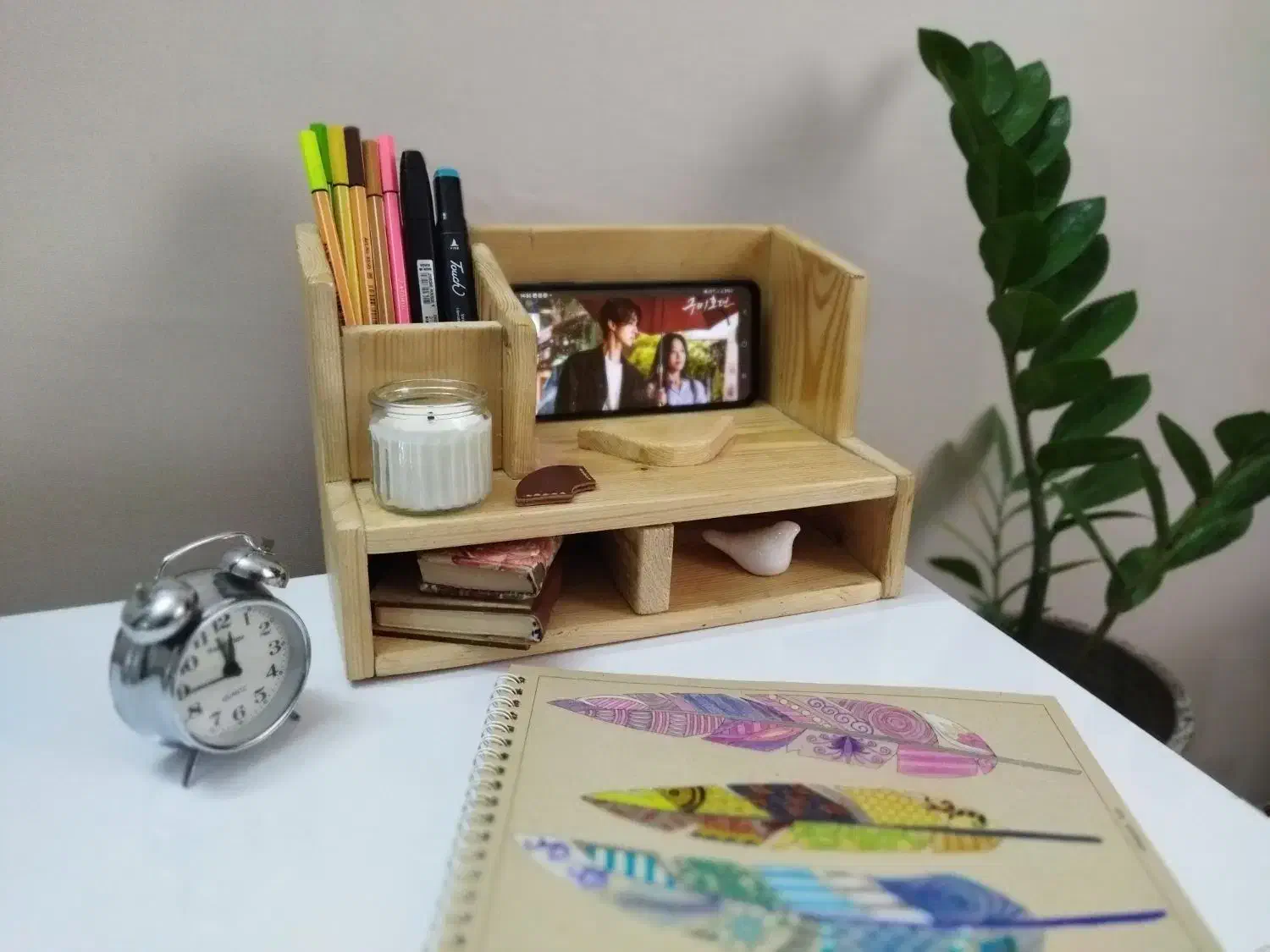 نظم دهنده چوبی چوبانگار (ارسال رایگان)|لوازم التحریر|لنگرود, |دیوار