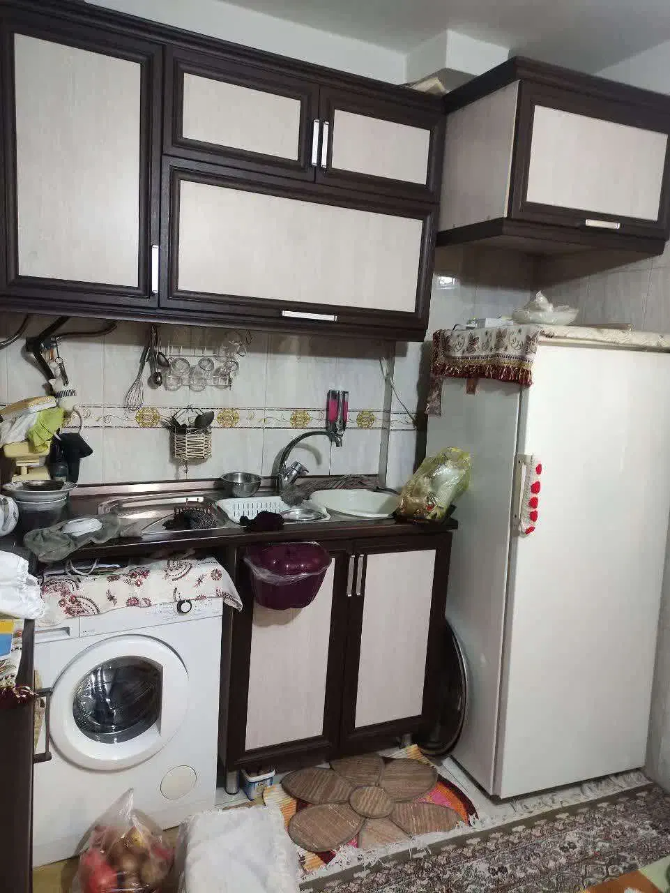 کابینت ام دی اف|آب‌چکان و نظم‌دهنده ظروف|اسلام‌شهر, شهرک مفیدی|دیوار