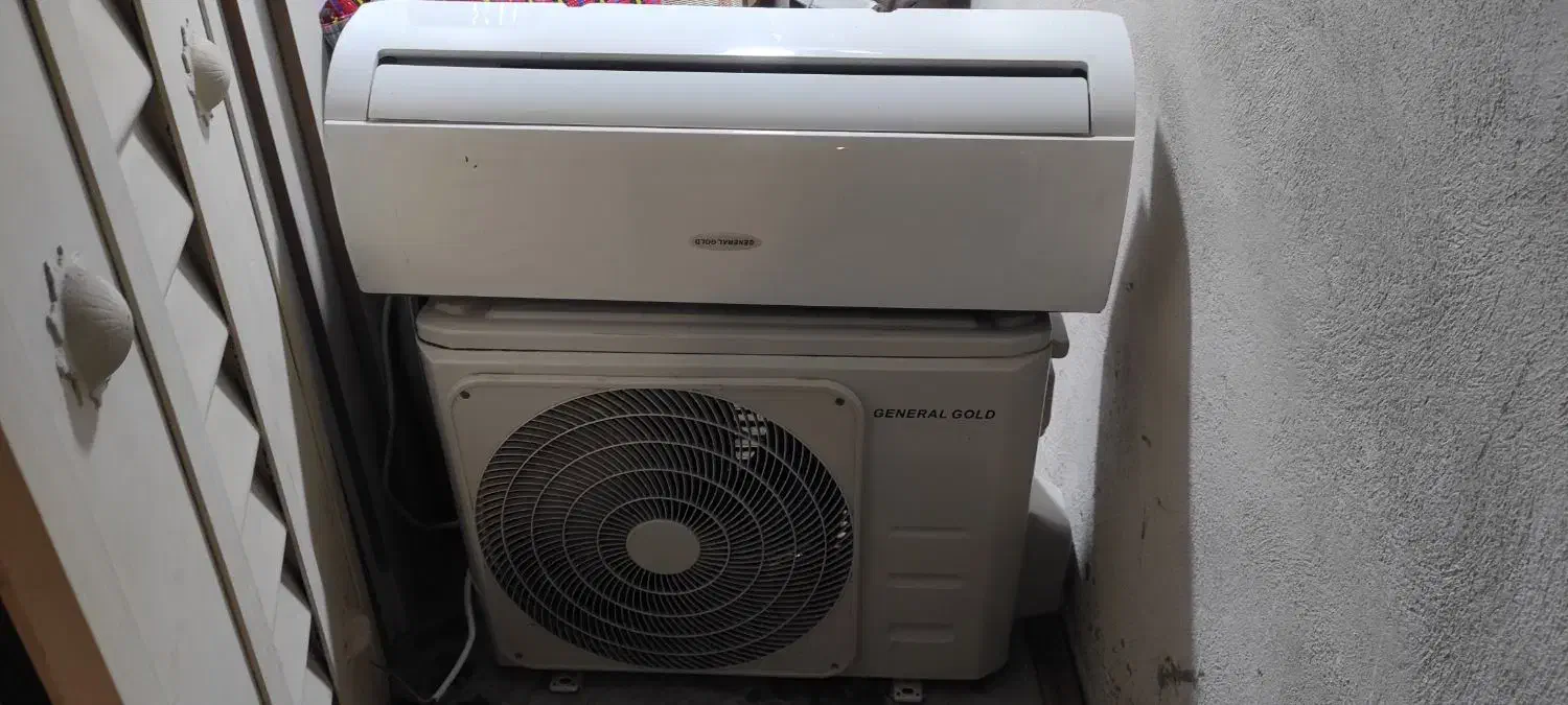 کولر گازی ۱۲۰۰۰ هزار جنرال گلد گرمایش و سرمایش|کولر گازی و فنکوئل|رشت, پارک شهر|دیوار