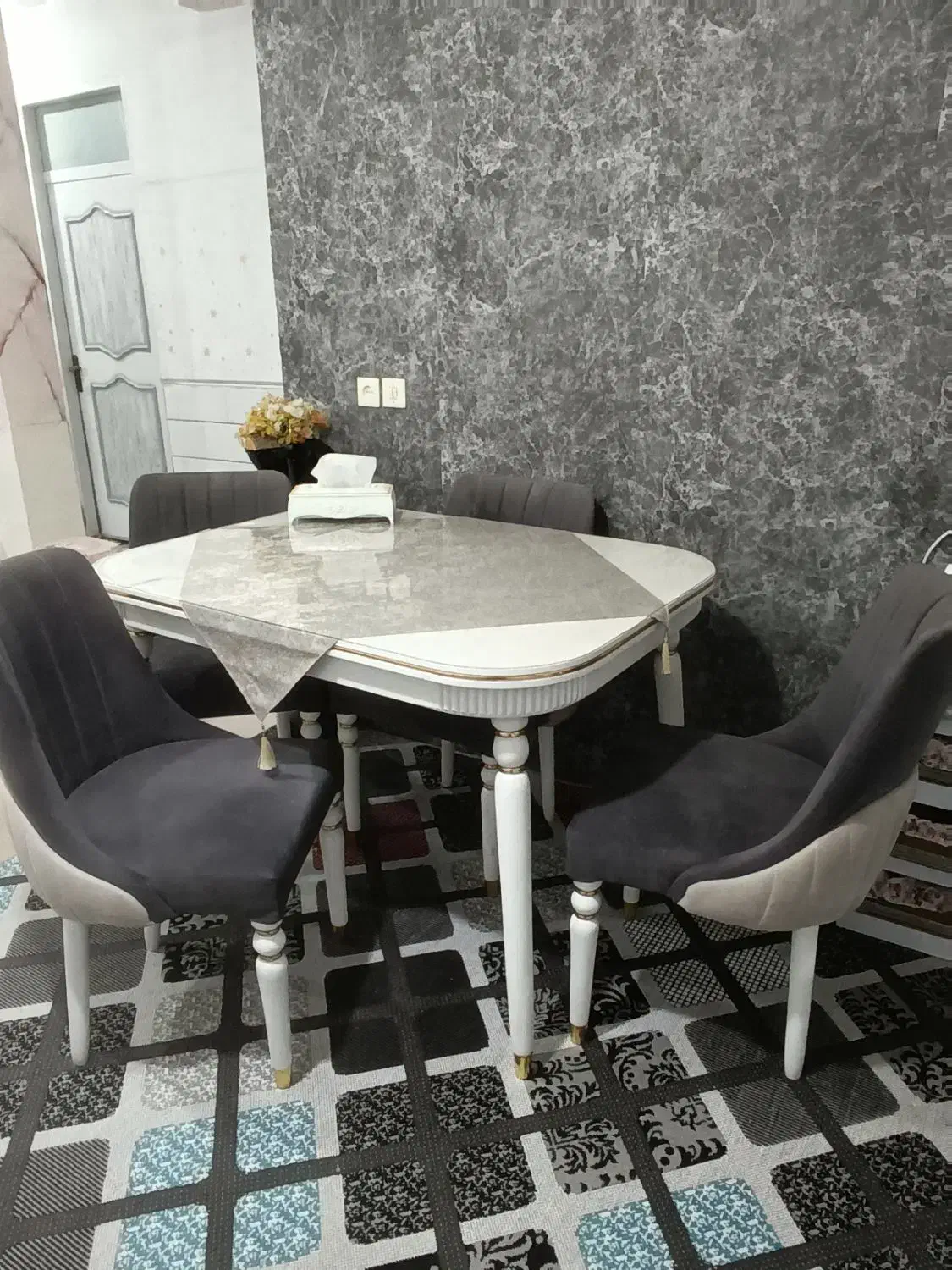 باسلام میزنهارخوردی کاملاسالم درحدنو|میز و صندلی غذاخوری|بهبهان, |دیوار