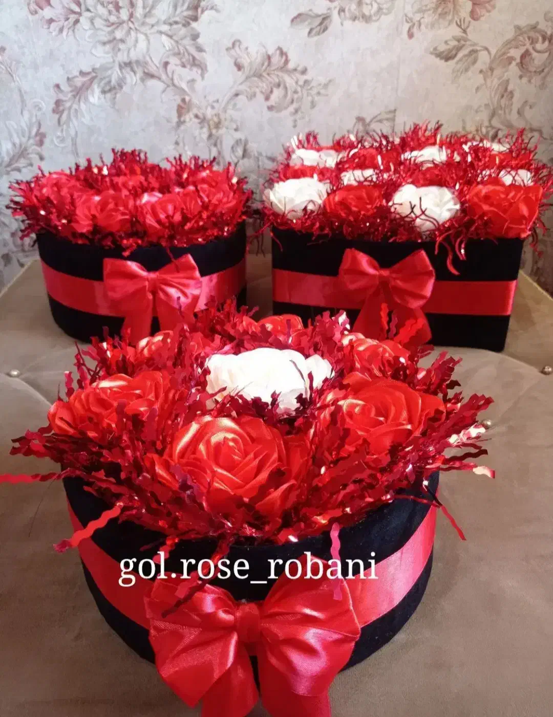 گل روبانی|گل مصنوعی|شیراز, شهرک گلستان|دیوار