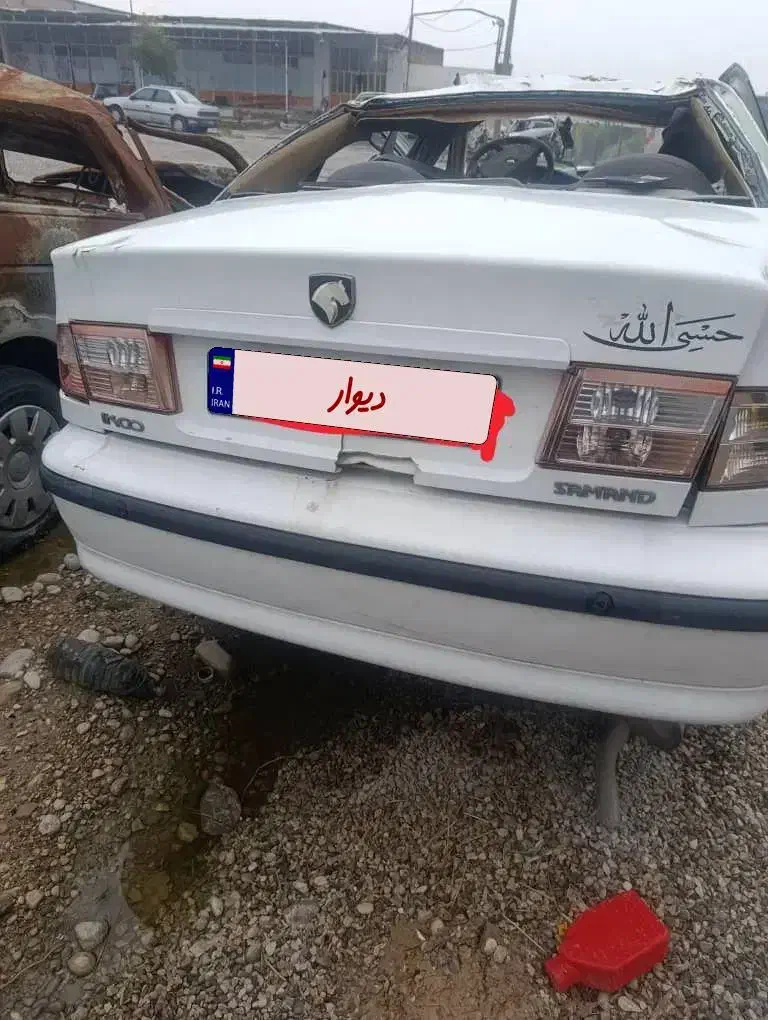 سمند LX مدل ۹۴ تصادفی|خودرو سواری و وانت|اهواز, بهارستان|دیوار