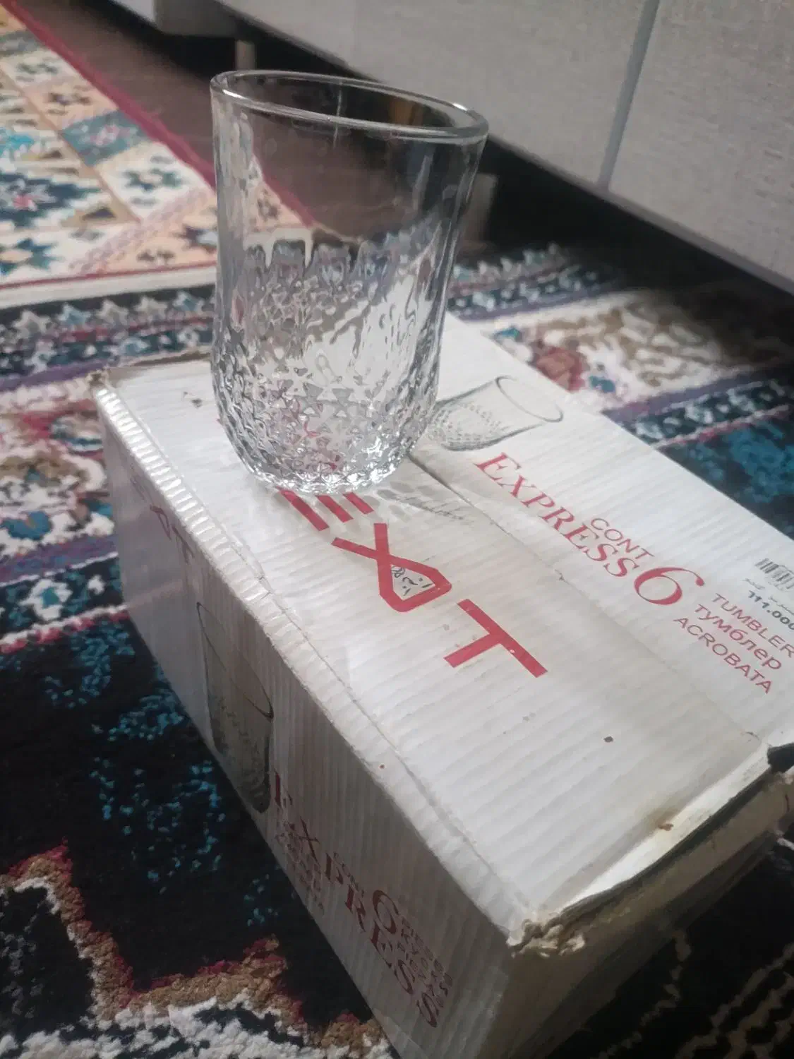 یک دست لیوان شیشه ای نونو|ظروف سرو و پذیرایی|بروجرد, |دیوار