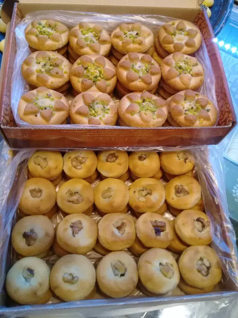 شیرینی سوغات کرمانشاه نان برنجی (به نرخ عمده)|خوردنی و آشامیدنی|آسارا, |دیوار