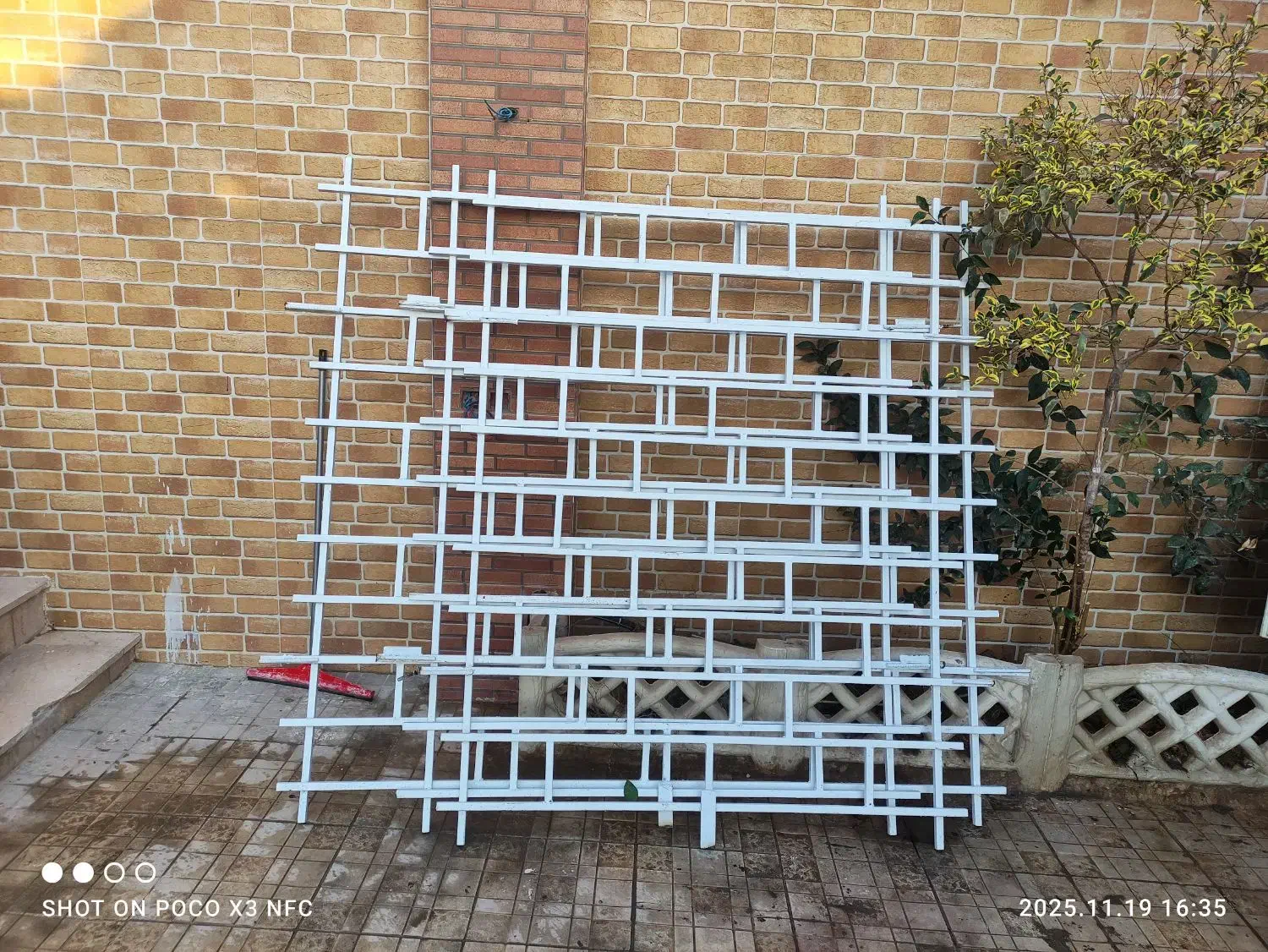 نرده آهنی نو و رنگ شده|مصالح و تجهیزات ساختمان|شهریار, کرد امیر|دیوار