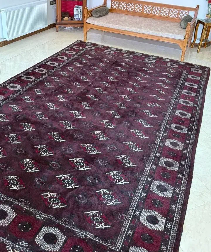 فرش دستبافت ترکمن|فرش|رباط‌کریم, رباط‌کریم|دیوار