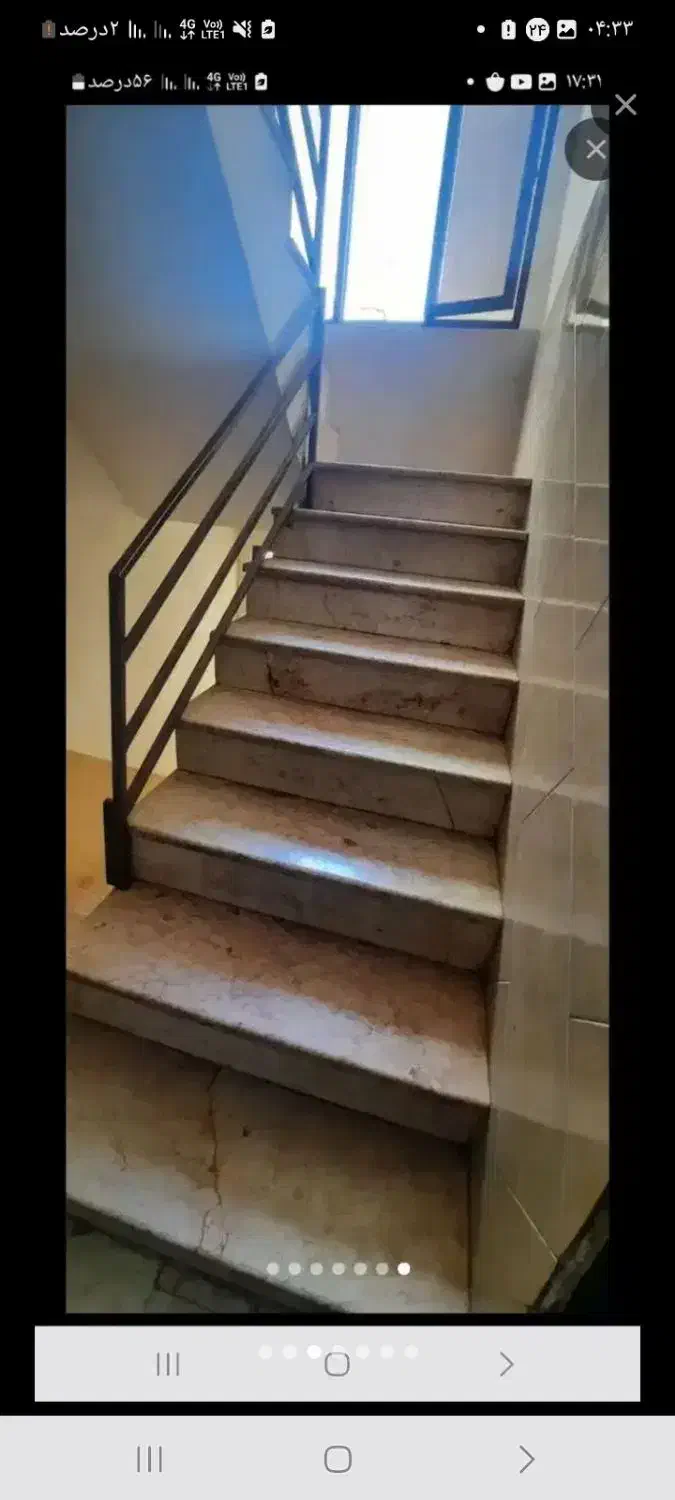 اپارتمان اجاره بالکن کفسرامیک تولیدداروتختی نورگیر