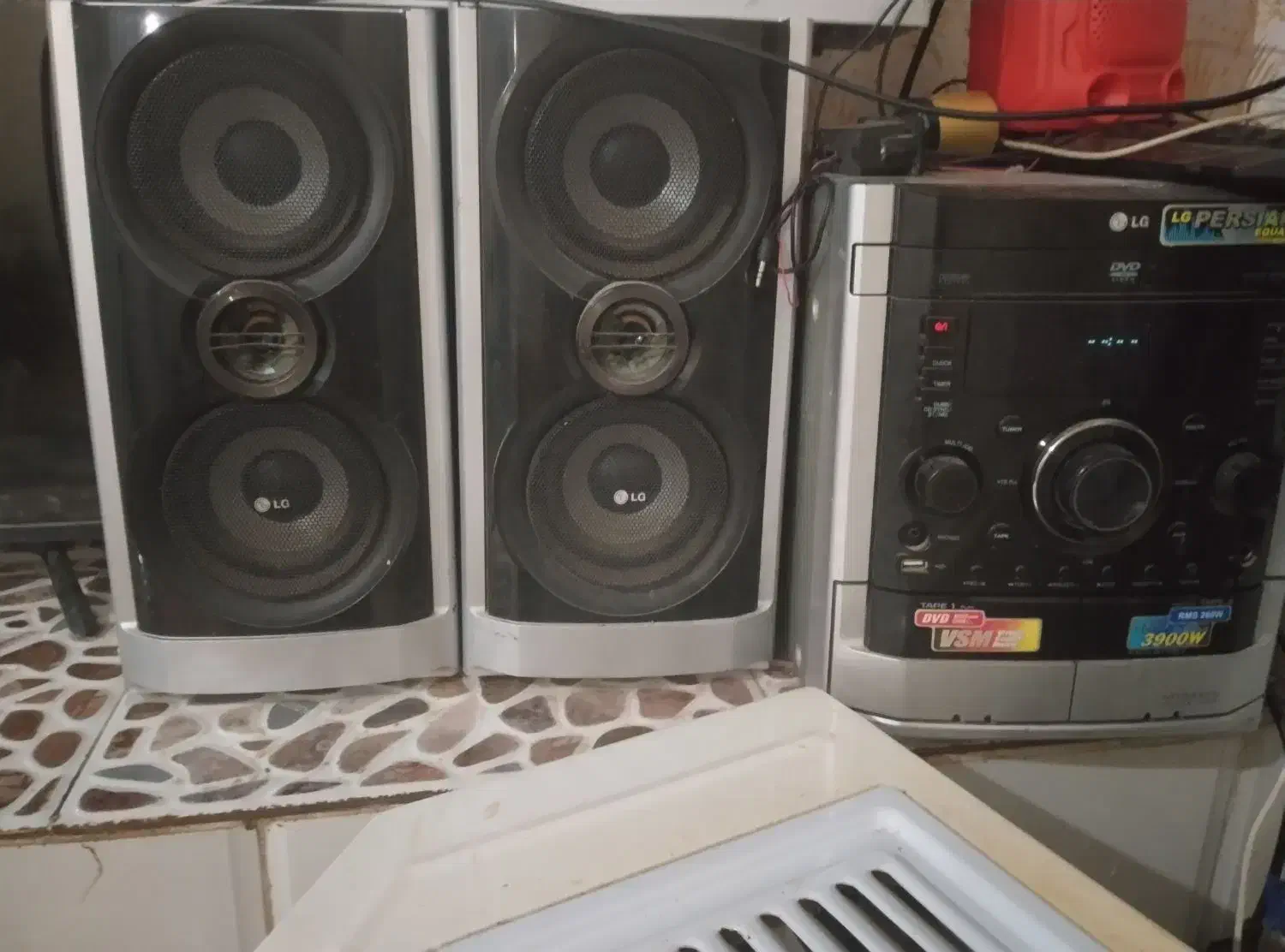 ظبط 3900وات|سیستم صوتی خانگی|نیشابور, فردوس شمالی|دیوار