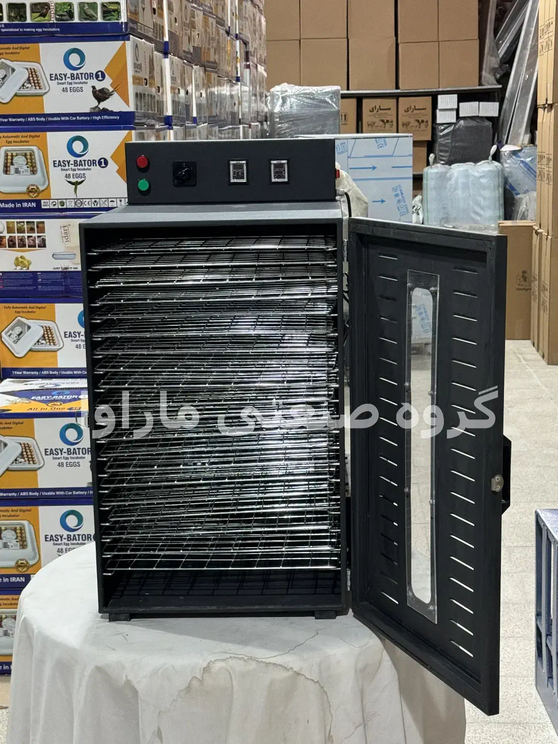 میوه خشک کن خانگی 20 سینی پرو برقی گازی 50 کیلویی|سایر لوازم برقی|اراک, |دیوار