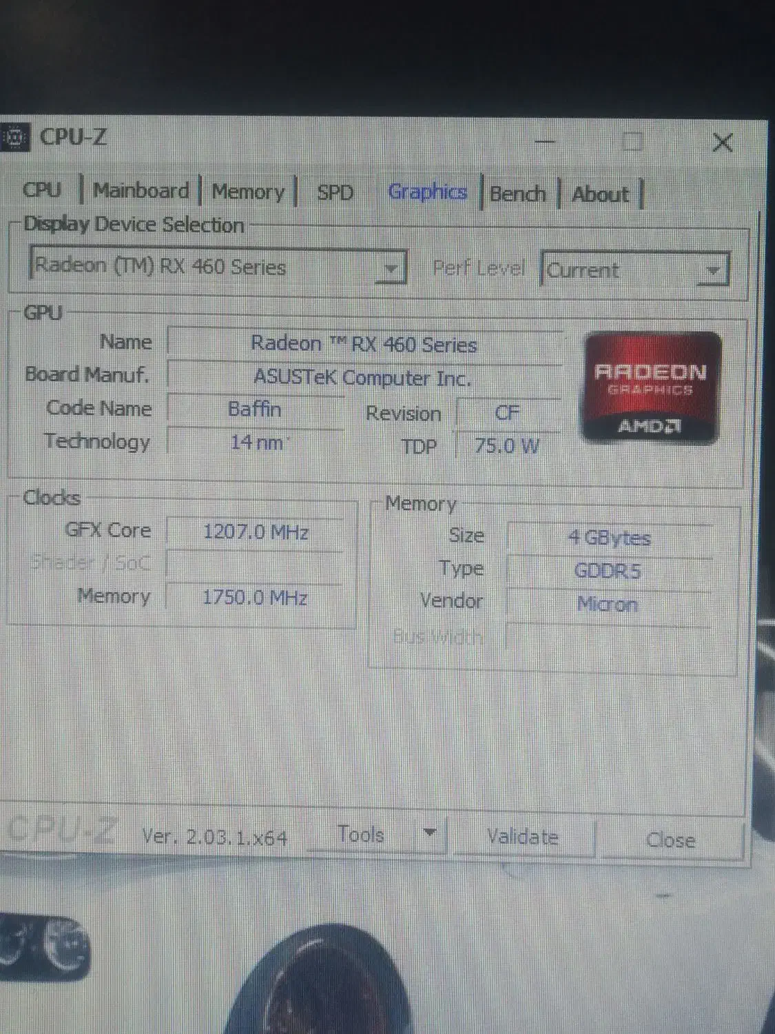 گرافیک rx460 4g|قطعات و لوازم جانبی رایانه|کرمان, |دیوار