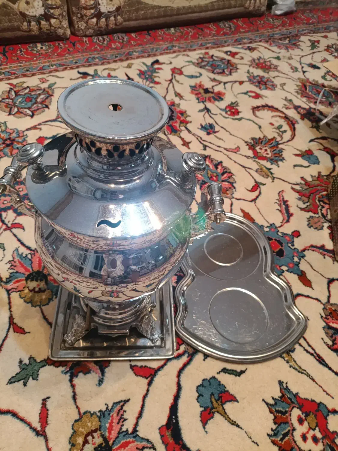 سماور گازی افسون|سماور، چای‌ساز، قهوه‌ساز|قم, بنیاد|دیوار