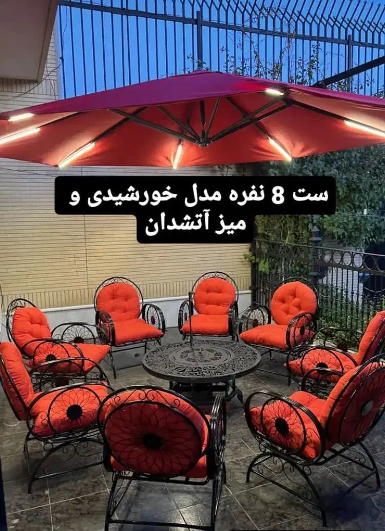 فروش مستقیم میز و صندلی فضایی باز|میز و صندلی غذاخوری|آمل, |دیوار