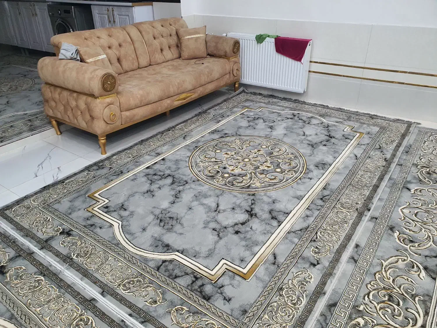 فروش ۵ تخته فرش ۷۰۰ شانه اصل|فرش|بانه, |دیوار