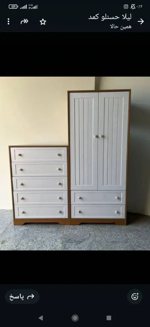 کابینت وکمد|جاکفشی، کمد، دراور|اندیشه, اندیشه فاز ۱|دیوار