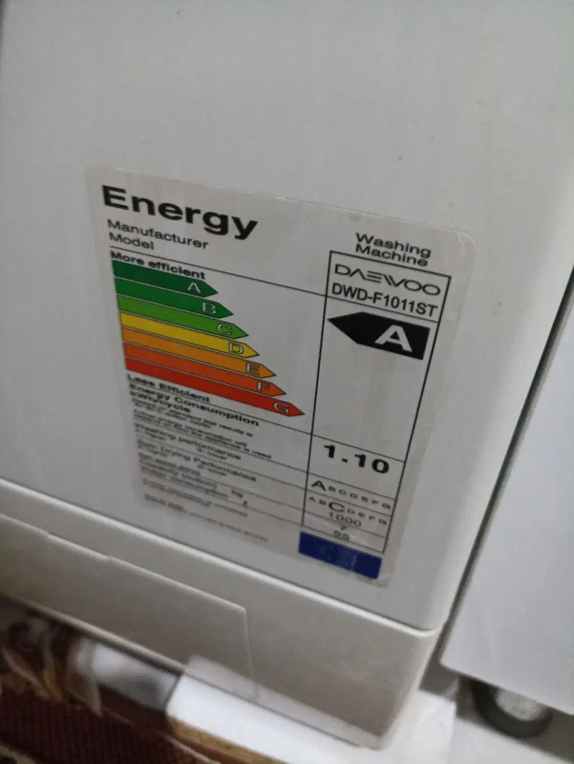 لباسشویی دوو ۷کیلویی|ماشین لباسشویی و خشککن لباس|مشهد, سجادیه|دیوار