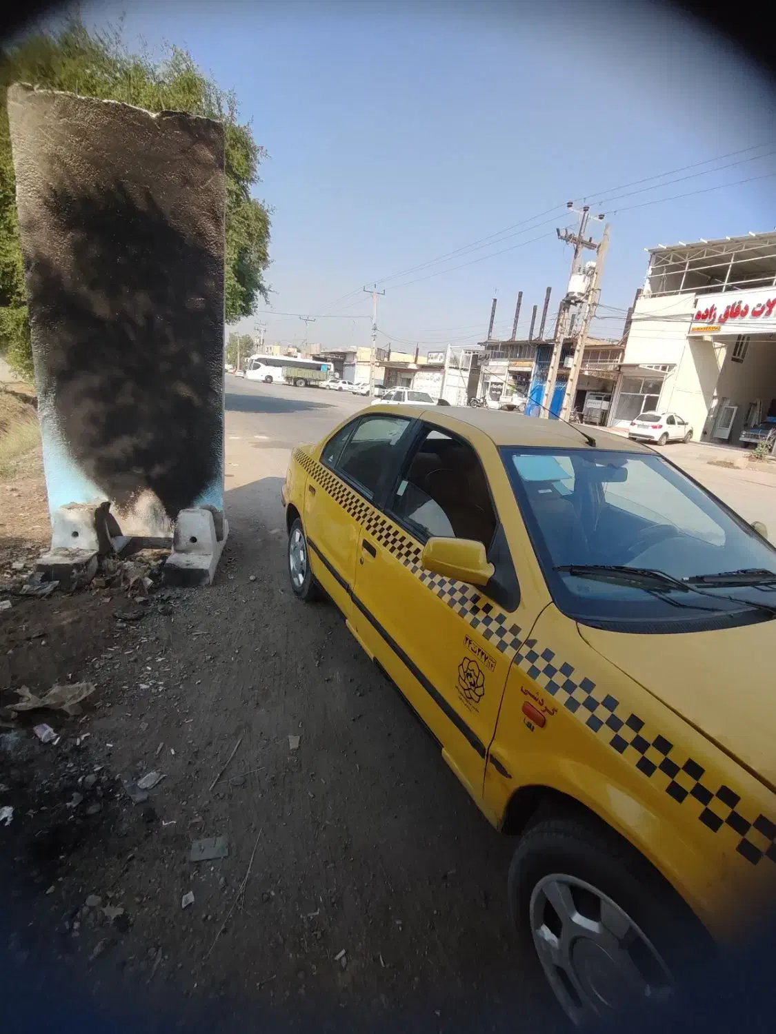 سمند تاکسی 86|خودرو سواری و وانت|دزفول, |دیوار