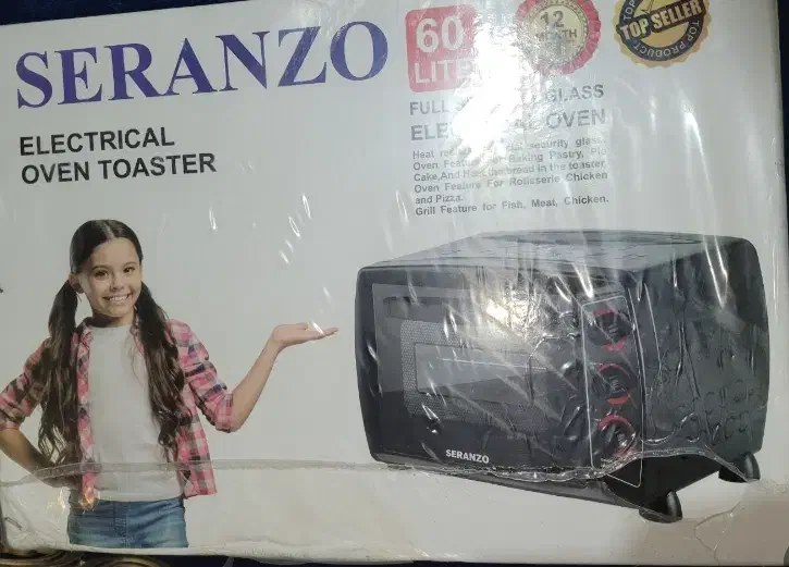 توستر سرانزو ۶۰لیتری آکبند|اجاق گاز و لوازم برقی پخت‌وپز|تهران, مسعودیه|دیوار