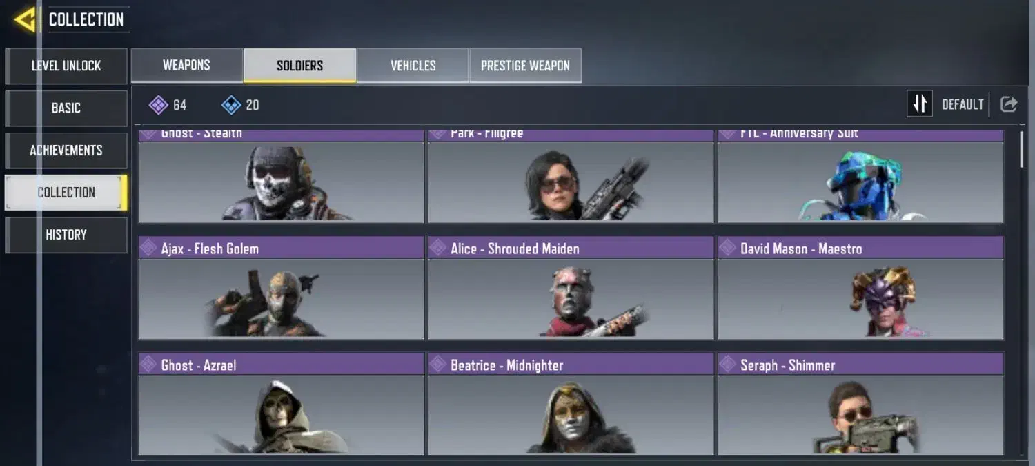 اکانت کالاف لول392|کنسول، بازی ویدئویی و آنلاین|بم, |دیوار