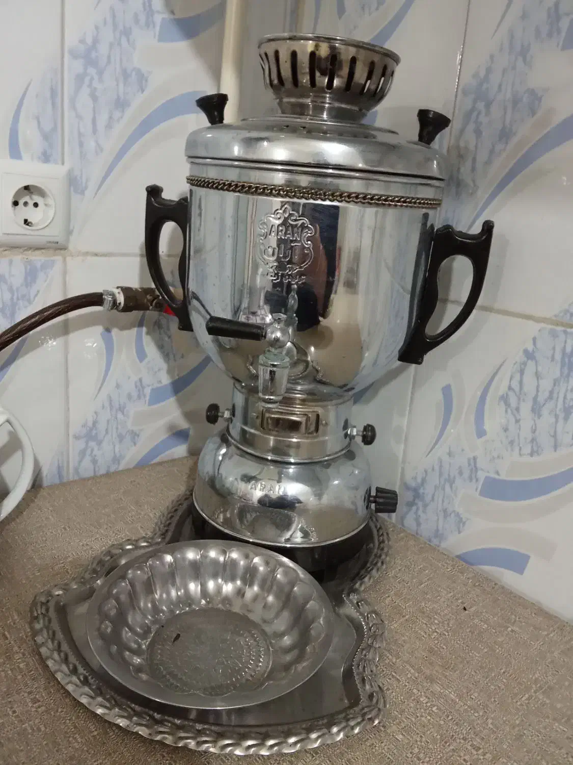 سماور گازی|سماور، چای‌ساز، قهوه‌ساز|محمدیه-قزوین, |دیوار