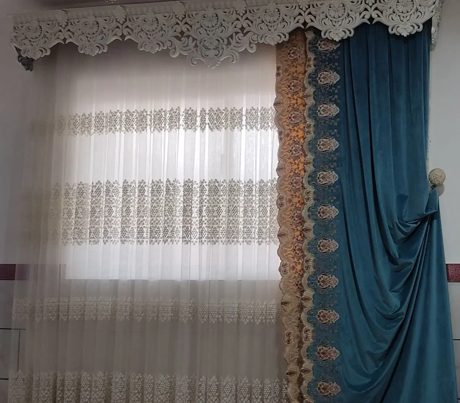 پرده|پرده، رانر، رومیزی|آزادشهر, |دیوار