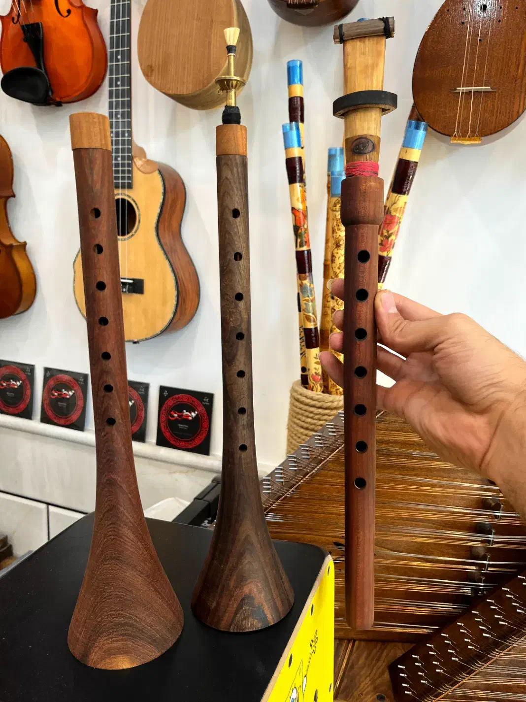 ساز سرنا/بالابان|سازهای سنتی|قم, هفت تیر|دیوار