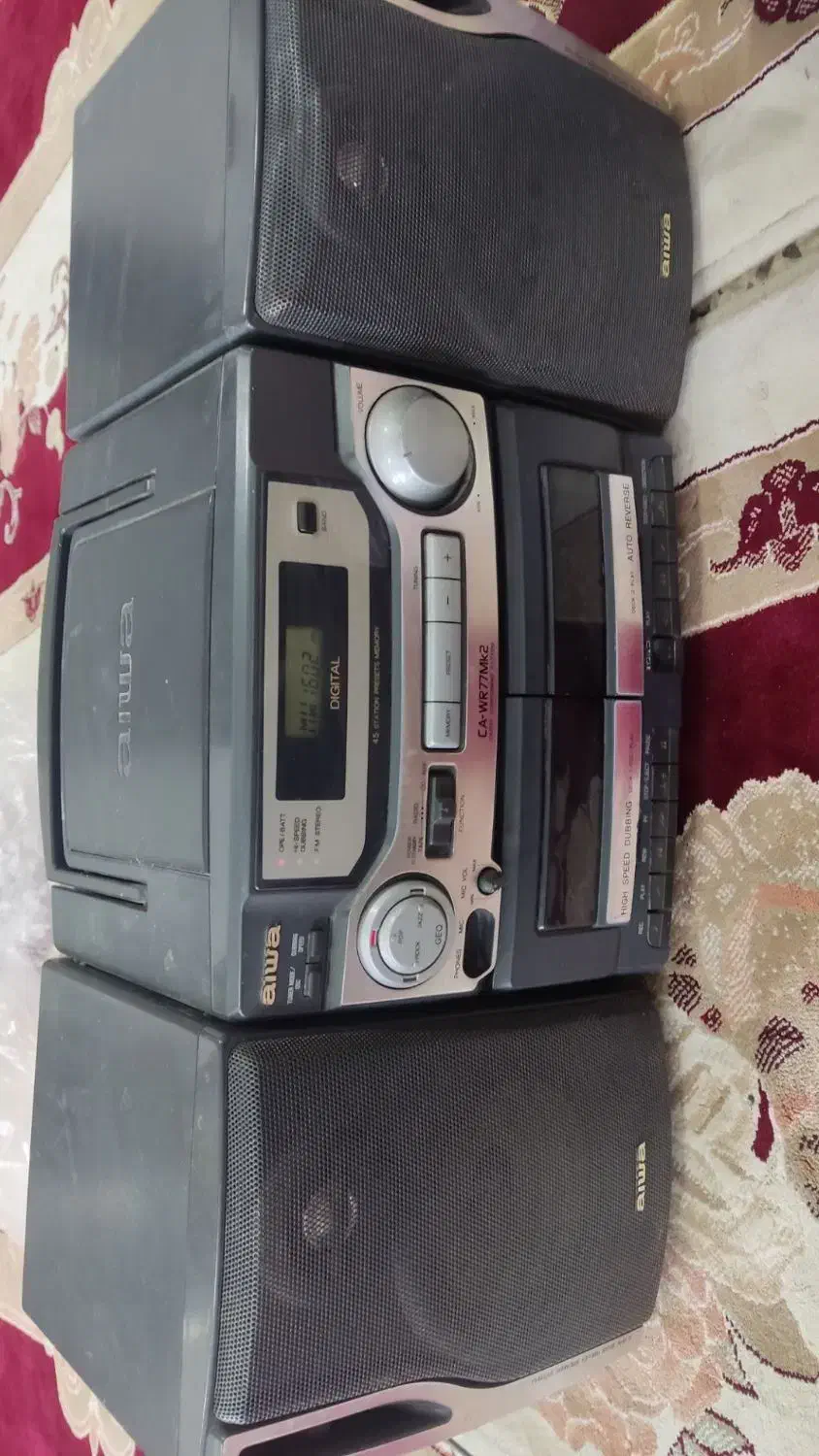 رادیوضبط قدیم ولی سالمه|سیستم صوتی خانگی|ایلام, |دیوار