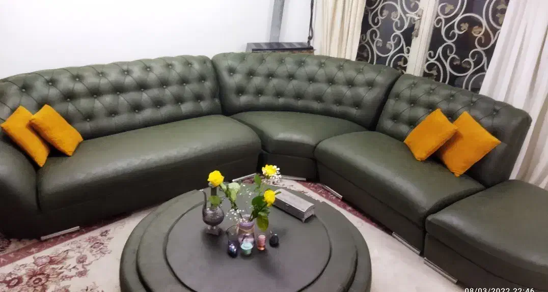 مبل ال چستر و جلومبلی|مبلمان خانگی و میز عسلی|جویبار, |دیوار