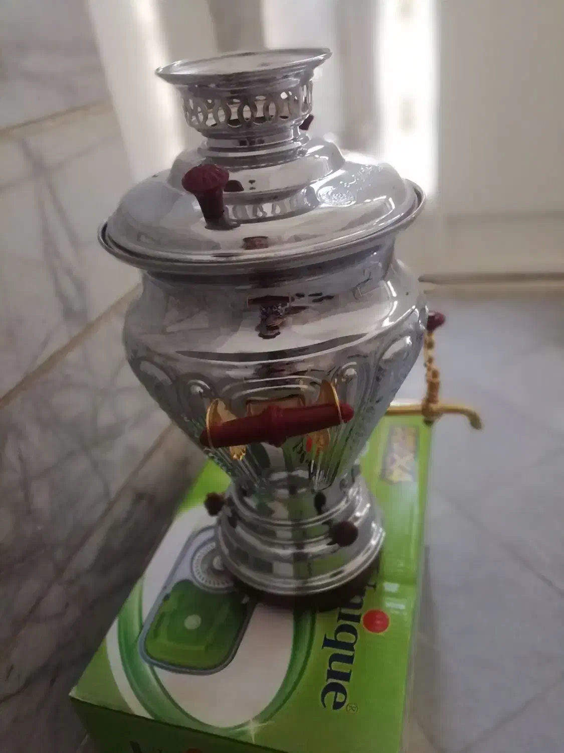 سماور گازسوز نفت سوز اکبر برادران|سماور، چای‌ساز، قهوه‌ساز|یزد, |دیوار