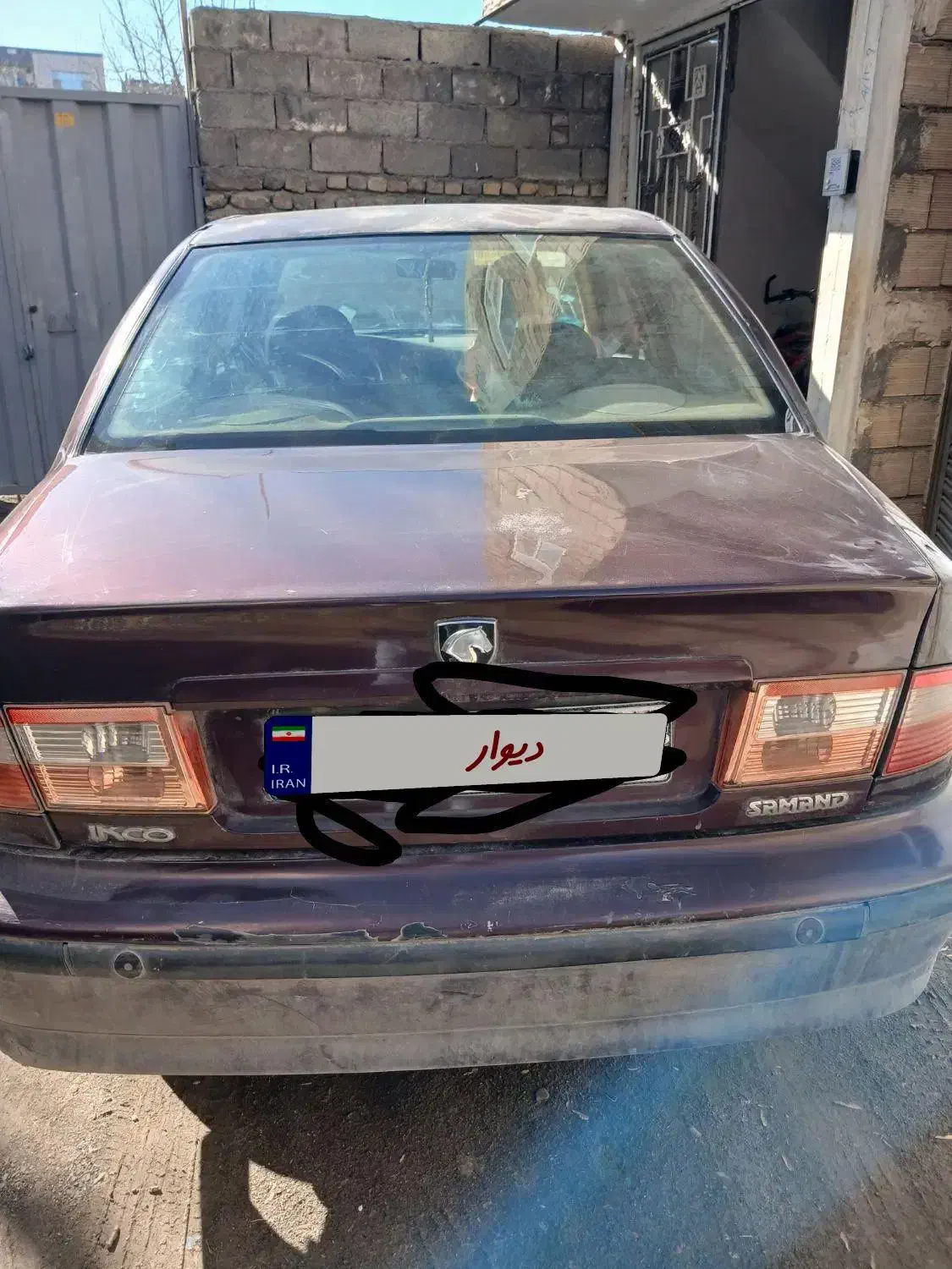سمند ال اکس مدل۹۲|خودرو سواری و وانت|مشهد, باغون آباد|دیوار