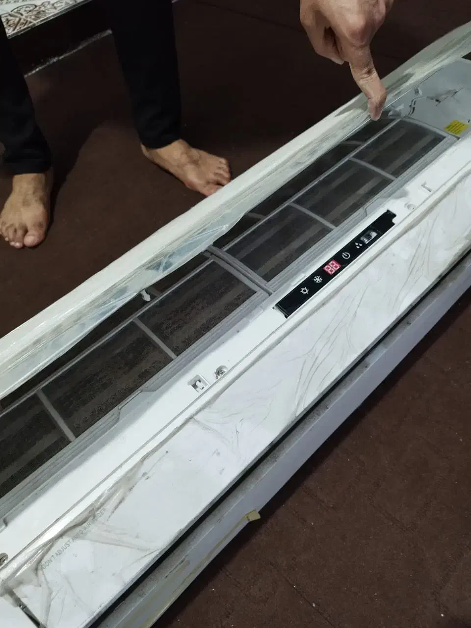 کولر دو تکه ۲۴ هزار گری دست دوم|کولر گازی و فنکوئل|کارون, |دیوار