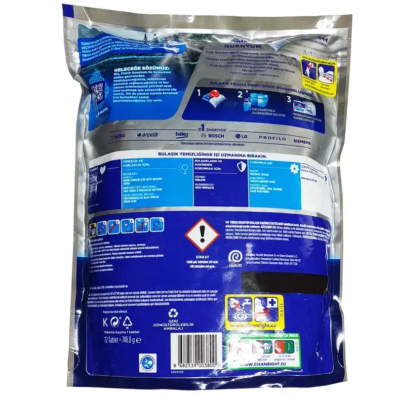 قرص ماشین ظرفشویی اصل فینیش کوانتوم|مواد شوینده و دستمال کاغذی|نیشابور, شهرک قدس|دیوار