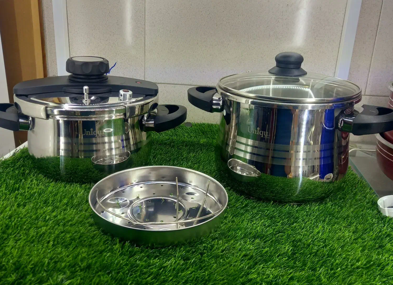 انواع زودپز برقی گازی  دو قلو تک دسته|ظروف پخت‌وپز|مشکین‌دشت, |دیوار