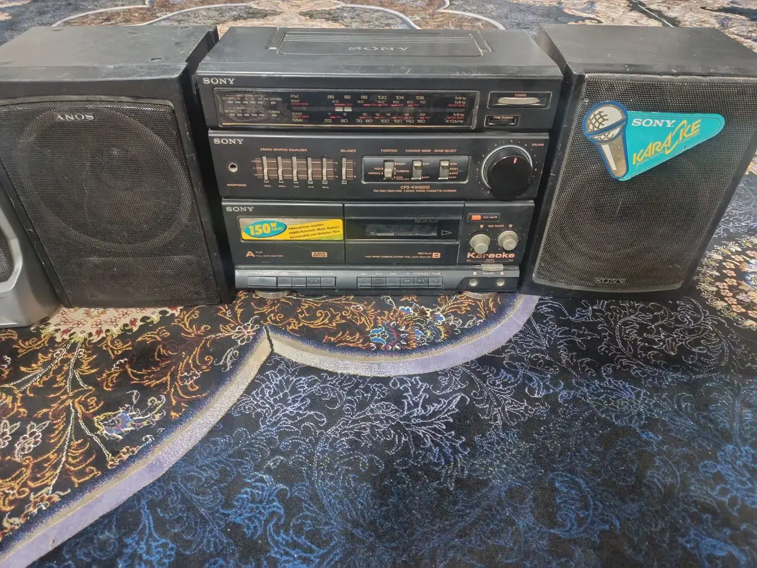 چند عدد ضبط خانگی قدیمی|سیستم صوتی خانگی|پرهسر, |دیوار