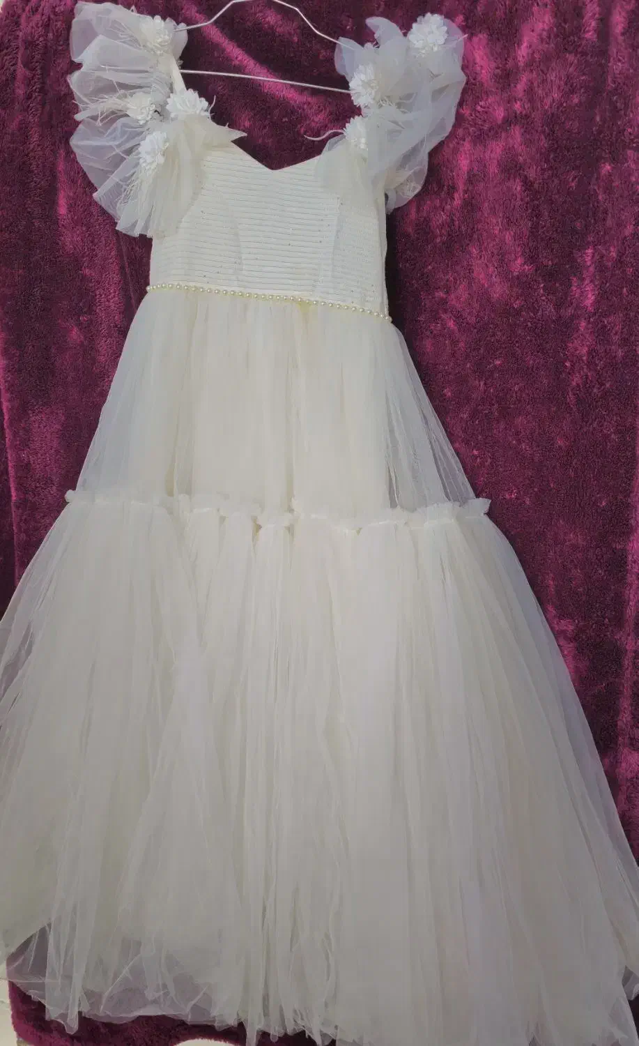 لباس مجلسی/ لباس عروس کوچک/ لباس ساقدوش|لباس|تاکستان, |دیوار