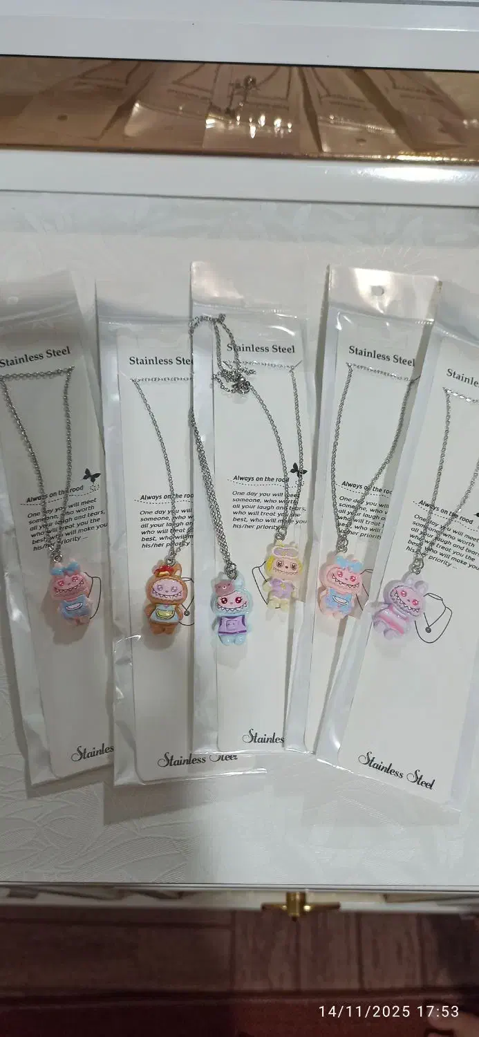 لبوبو پلاک و زنجیر|جواهرات|کرمانشاه, |دیوار