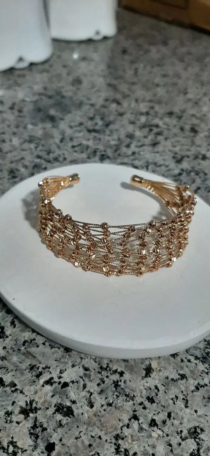 دستیند حصیری طلا روس|بدلیجات|بم, |دیوار