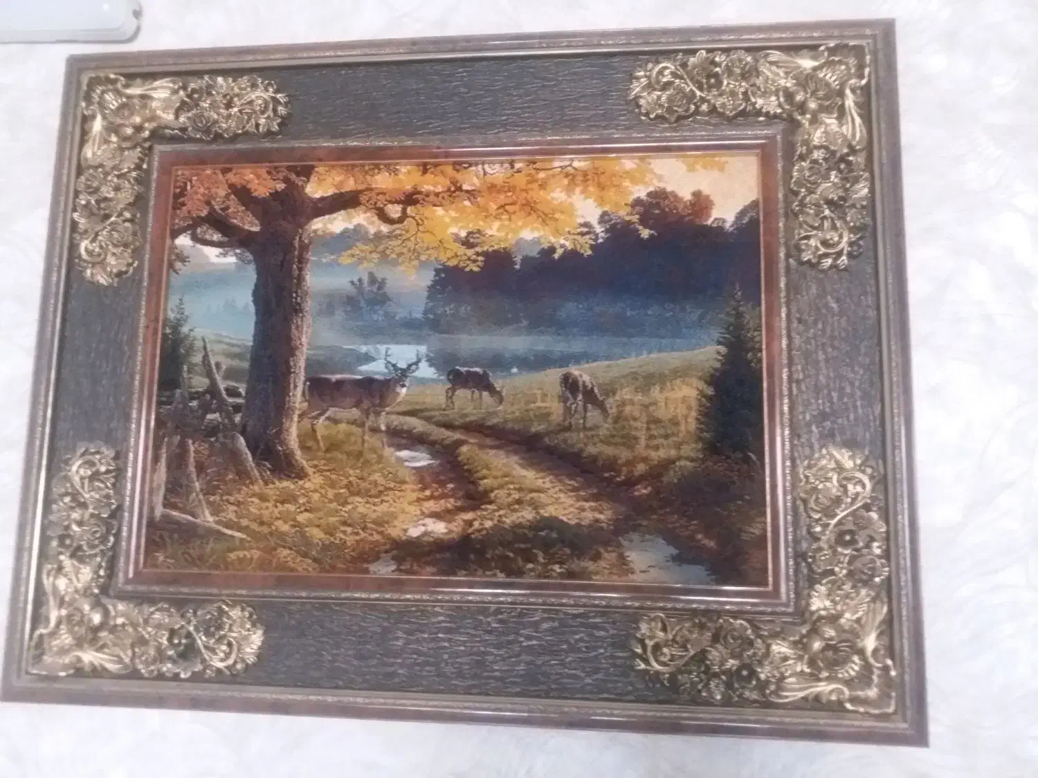 تابلو منبت کاری شده|تابلو فرش|کرمان, |دیوار