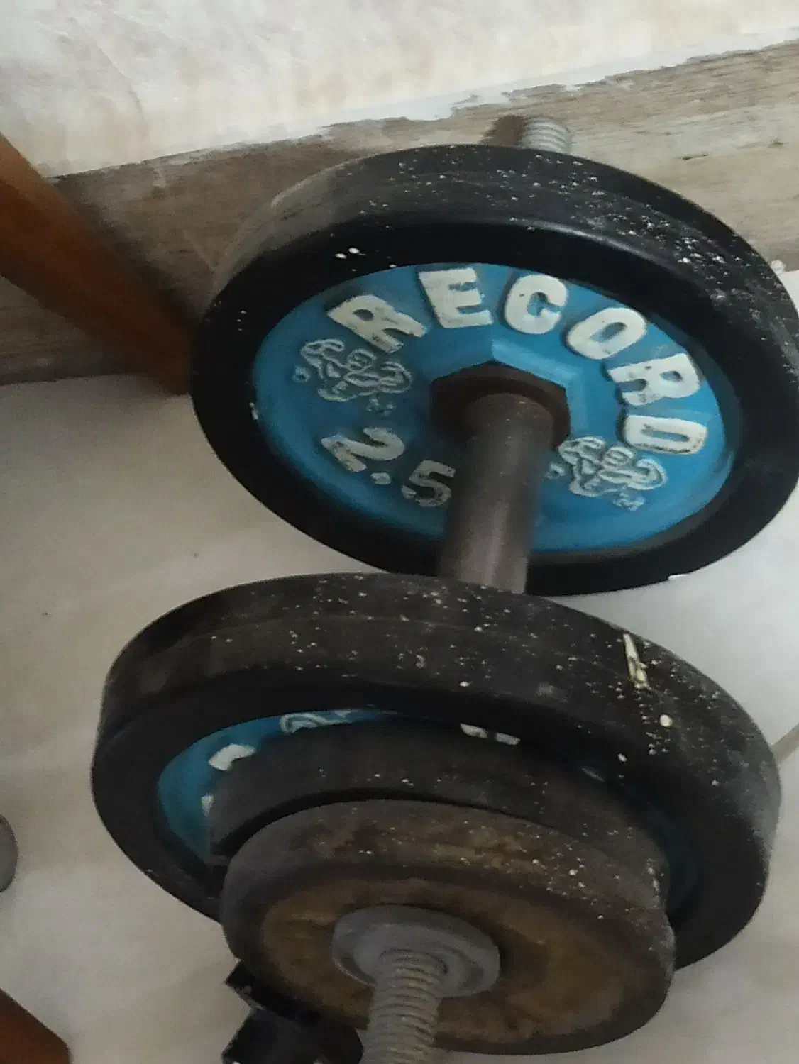 دمبل 40کیلو هالتر|تجهیزات ورزشی|اسلام‌شهر, شهرک لاله|دیوار