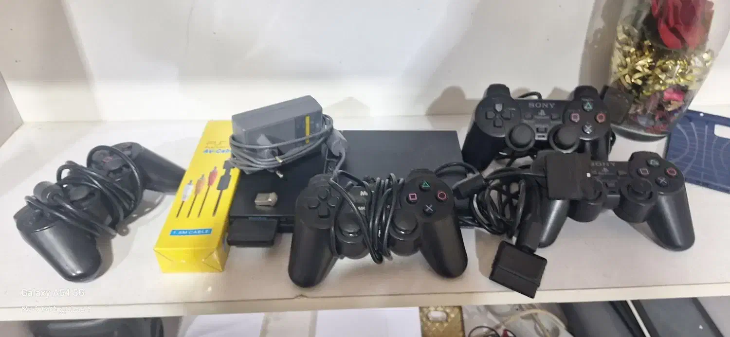 پلی استیشن ۲ همراه ۴ دسته|کنسول، بازی ویدئویی و آنلاین|رباطکریم, الارد|دیوار