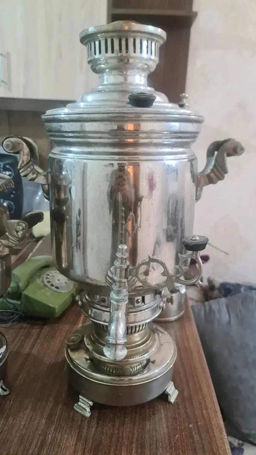 سماور نفتی ۱۵ لیتری|کلکسیون اشیاء عتیقه|مشهد, کلاهدوز|دیوار