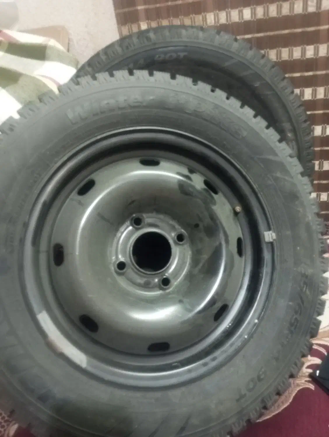 لاستیک یخ شکن کره ای با رینگ|قطعات یدکی و لوازم جانبی|تهران, مظاهری|دیوار