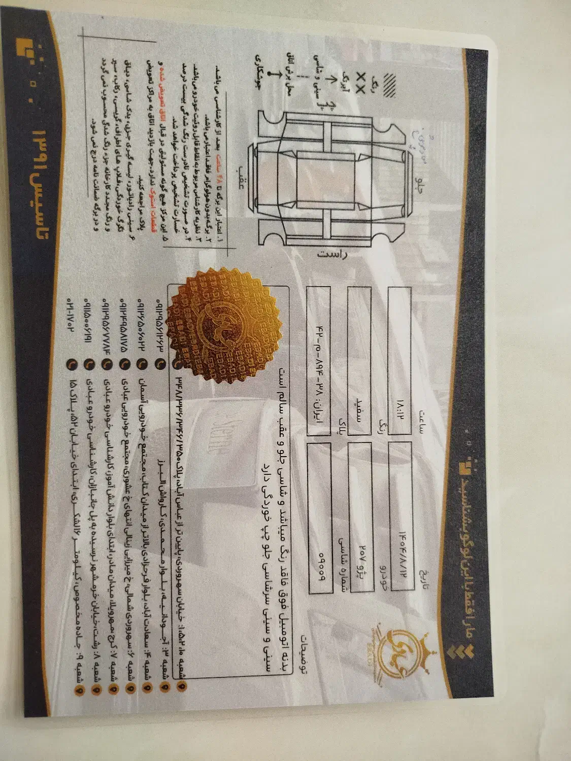 207 پانوراما ارتقاء یافته|خودرو سواری و وانت|فردیس, شهرک ناز|دیوار