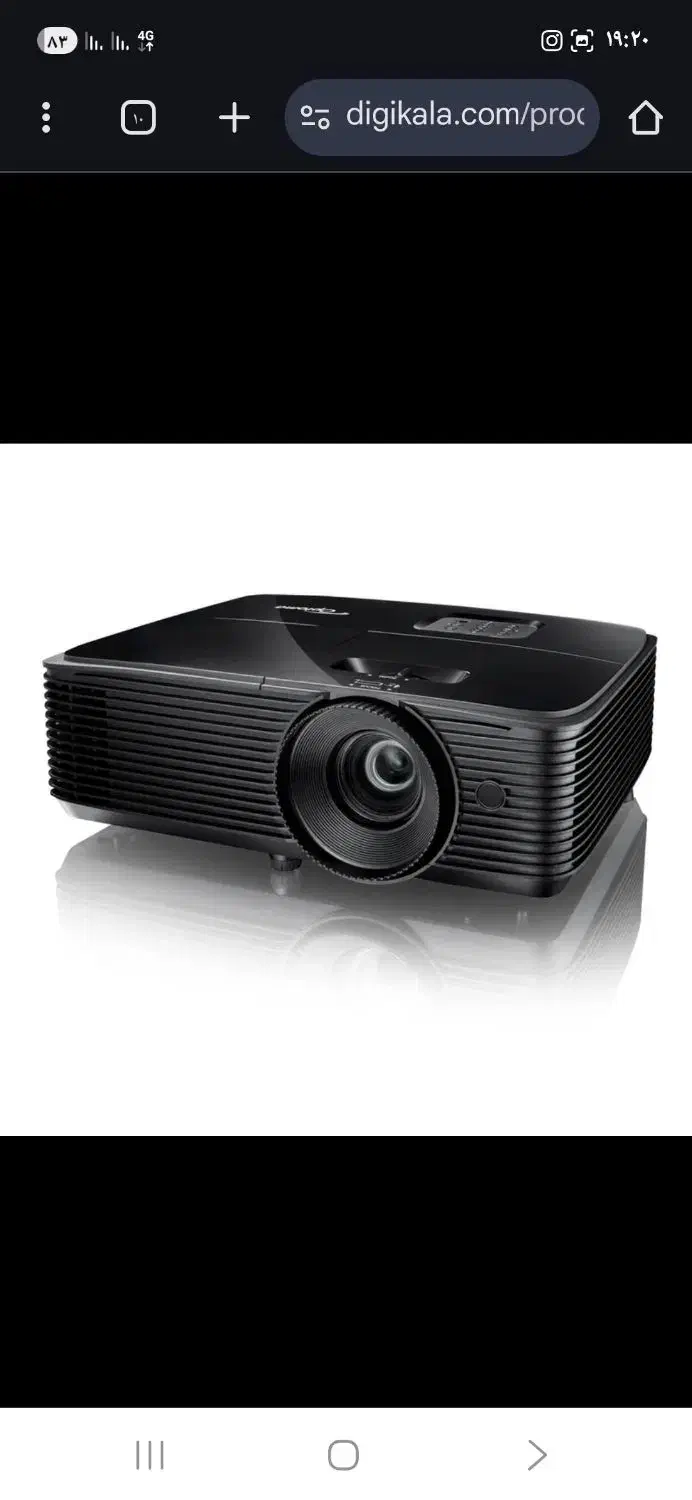 ویدئو پروژکتور اپتما مدل Optoma X400LVe|تلویزیون و پروژکتور|یاسوج, |دیوار