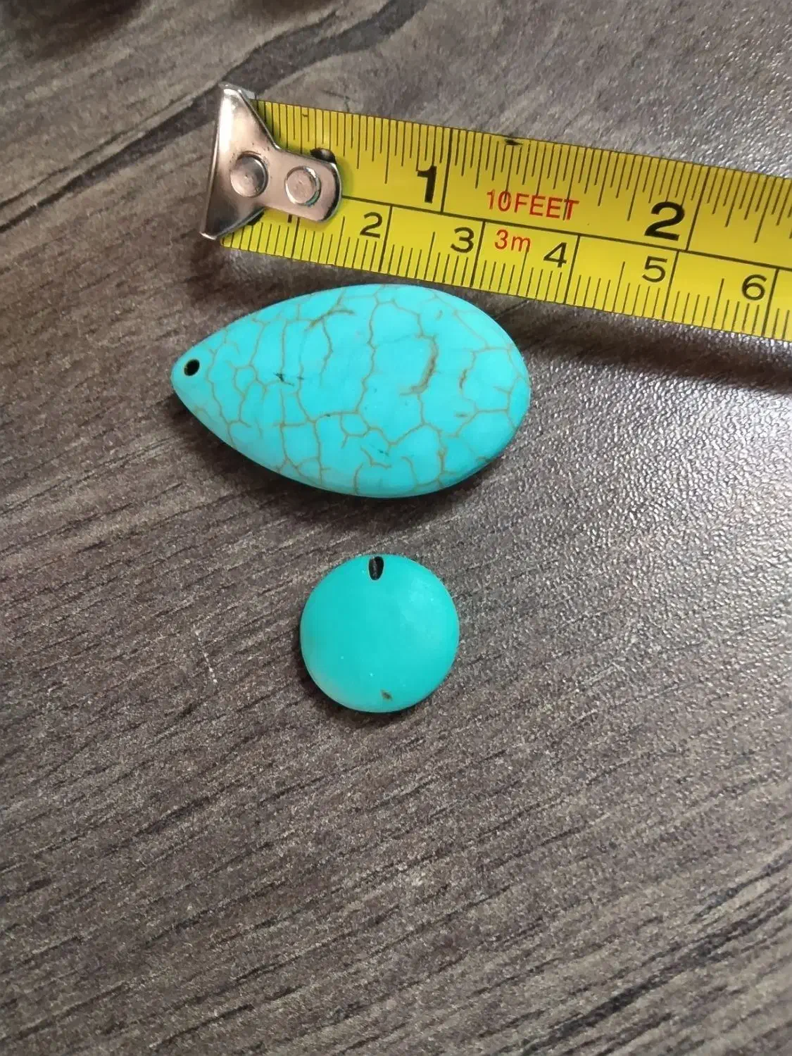 دو عدد سنگ فیروزه|کلکسیون اشیاء عتیقه|رباط‌کریم, شهرک صنعتی نصیرآباد|دیوار